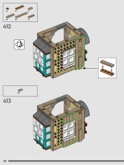 LEGO 76437 instructions page 128 – build guide
