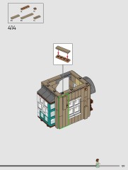 LEGO 76437 instructions page 129 – build guide