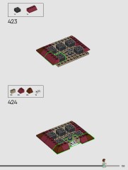 LEGO 76437 instructions page 133 – build guide
