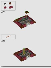 LEGO 76437 instructions page 134 – build guide