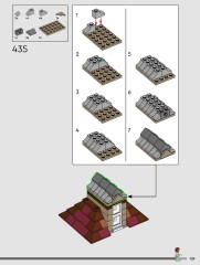 LEGO 76437 instructions page 139 – build guide