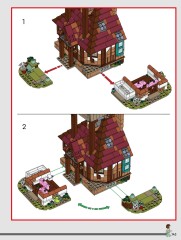 LEGO 76437 instructions page 143 – build guide