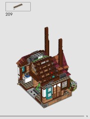 LEGO 76437 instructions page 15 – build guide