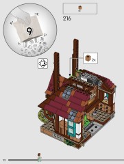 LEGO 76437 instructions page 22 – build guide