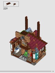 LEGO 76437 instructions page 35 – build guide