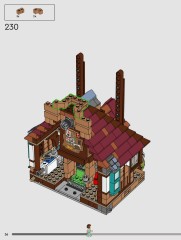 LEGO 76437 instructions page 36 – build guide