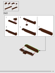 LEGO 76437 instructions page 43 – build guide
