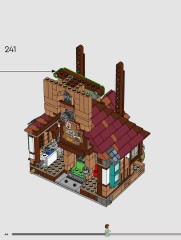 LEGO 76437 instructions page 44 – build guide
