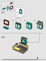 LEGO 76437 instructions page 62 – build guide