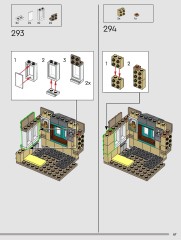 LEGO 76437 instructions page 67 – build guide