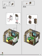 LEGO 76437 instructions page 73 – build guide