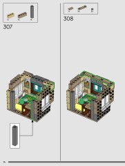 LEGO 76437 instructions page 74 – build guide