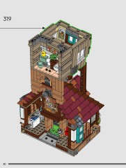 LEGO 76437 instructions page 80 – build guide