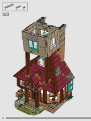 LEGO 76437 instructions page 84 – build guide