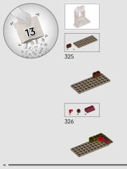 LEGO 76437 instructions page 86 – build guide