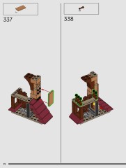 LEGO 76437 instructions page 92 – build guide