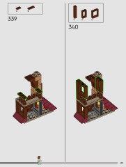 LEGO 76437 instructions page 93 – build guide