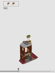 LEGO 76437 instructions page 95 – build guide