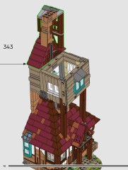 LEGO 76437 instructions page 96 – build guide