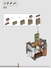 LEGO 76437 instructions page 101 – build guide