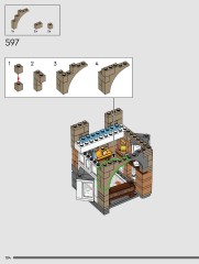 LEGO 76437 instructions page 104 – build guide