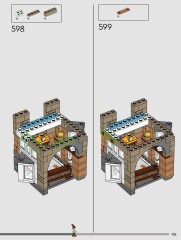 LEGO 76437 instructions page 105 – build guide