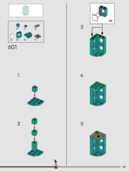 LEGO 76437 instructions page 107 – build guide