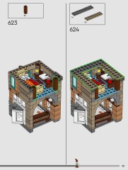 LEGO 76437 instructions page 121 – build guide