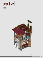 LEGO 76437 instructions page 133 – build guide