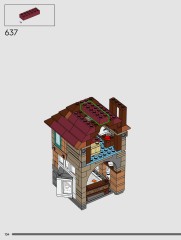 LEGO 76437 instructions page 134 – build guide