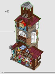 LEGO 76437 instructions page 144 – build guide