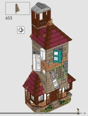 LEGO 76437 instructions page 145 – build guide