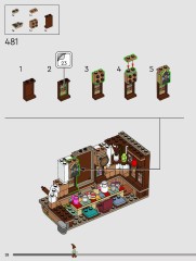 LEGO 76437 instructions page 28 – build guide