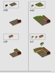 LEGO 76437 instructions page 3 – build guide