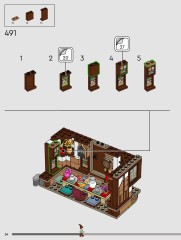 LEGO 76437 instructions page 34 – build guide