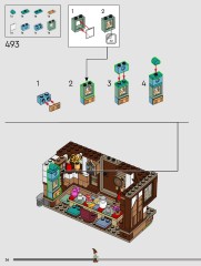 LEGO 76437 instructions page 36 – build guide