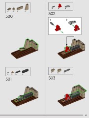 LEGO 76437 instructions page 43 – build guide