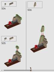 LEGO 76437 instructions page 44 – build guide