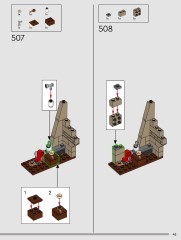 LEGO 76437 instructions page 45 – build guide