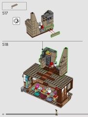 LEGO 76437 instructions page 50 – build guide