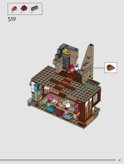 LEGO 76437 instructions page 51 – build guide