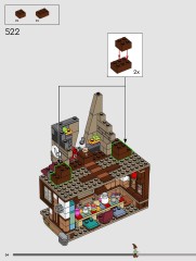 LEGO 76437 instructions page 54 – build guide
