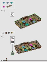 LEGO 76437 instructions page 8 – build guide