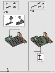 LEGO 76437 instructions page 83 – build guide