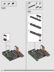 LEGO 76437 instructions page 84 – build guide