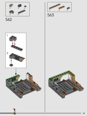 LEGO 76437 instructions page 85 – build guide