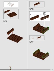 LEGO 76437 instructions page 87 – build guide