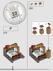 LEGO 76437 instructions page 91 – build guide