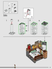 LEGO 76437 instructions page 95 – build guide
