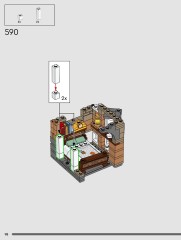 LEGO 76437 instructions page 98 – build guide